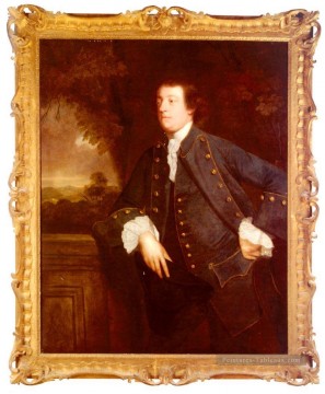 Portrait de Sir William Lowther 3e Bt Joshua Reynolds Peinture à l'huile